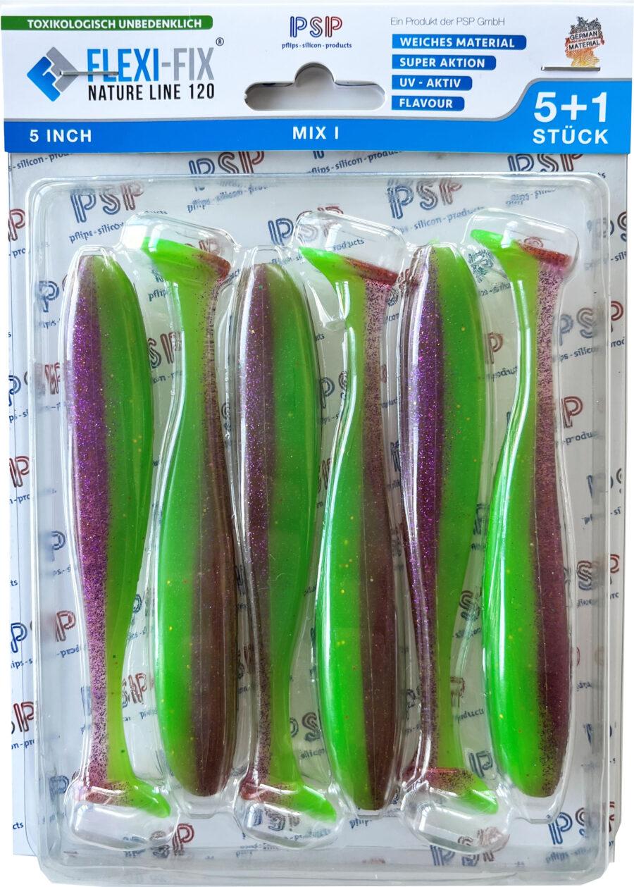 FlexiFix nature line 120 Goldfisch Purple VE 5+1 Stück – Bild 2